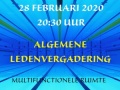 Algemene Ledenvergadering 28 februari 2020